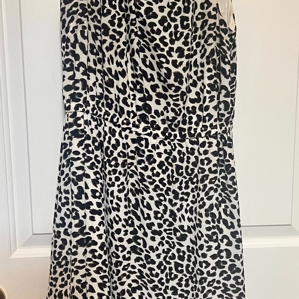 Talbots Petite Leopard Print Dress
